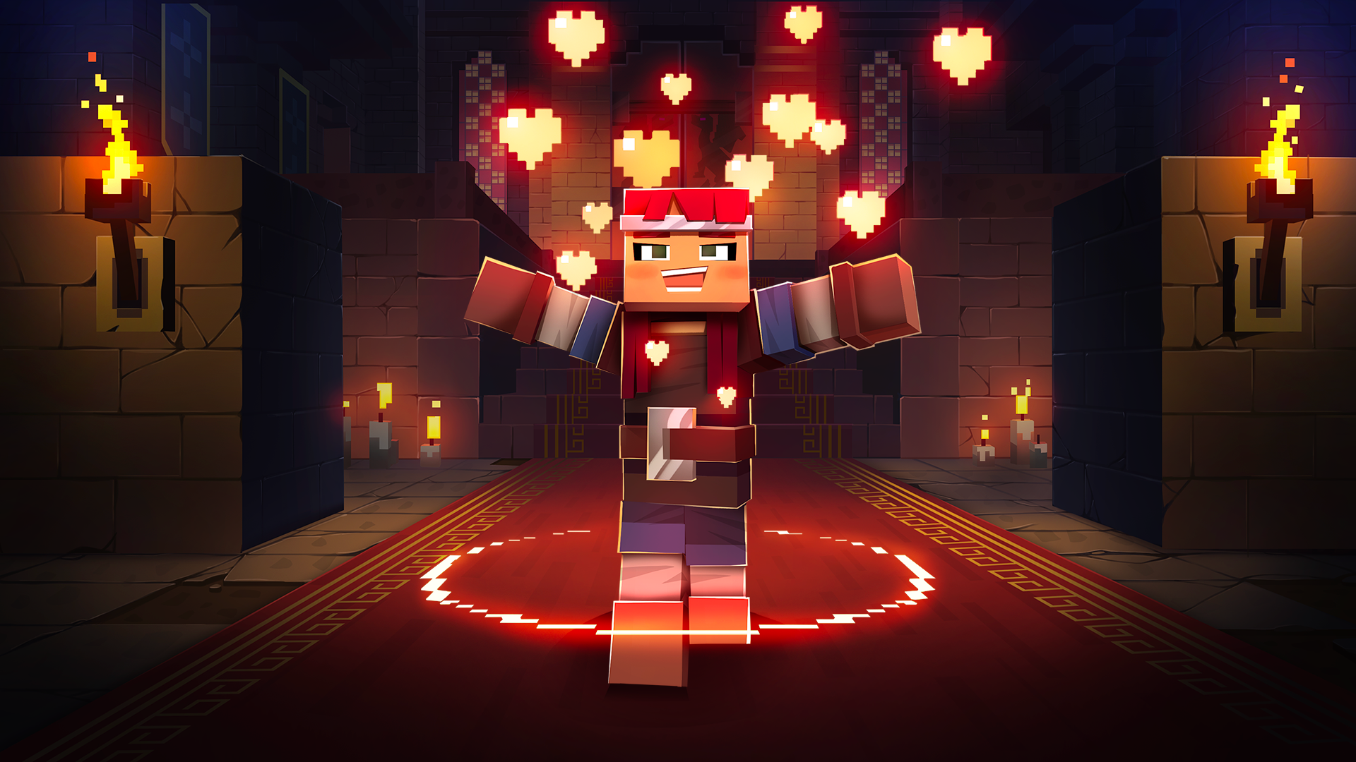 Minecraft Dungeons Heart Emote